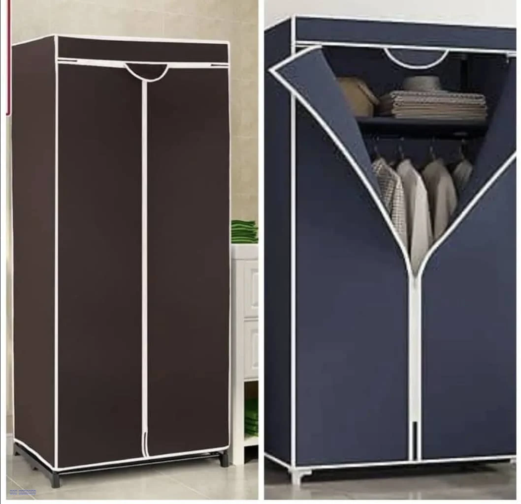 دولاب ملابس قماش مع دعائم فولاذ