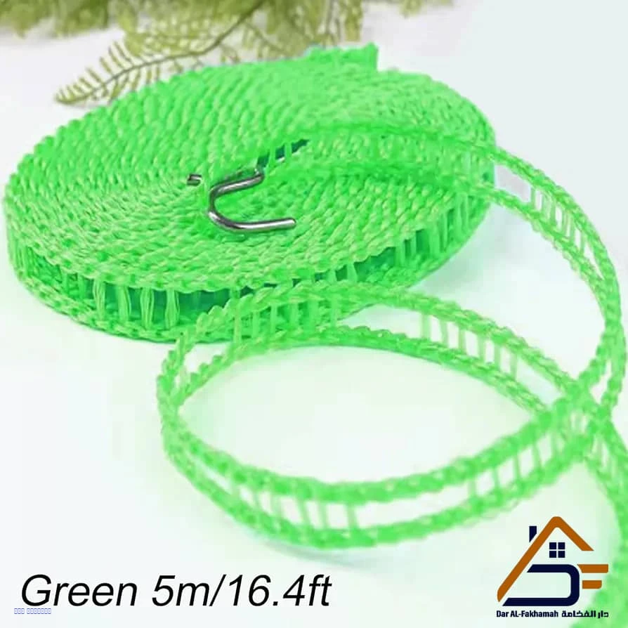 حبل غسيل مرن وقابل للطي