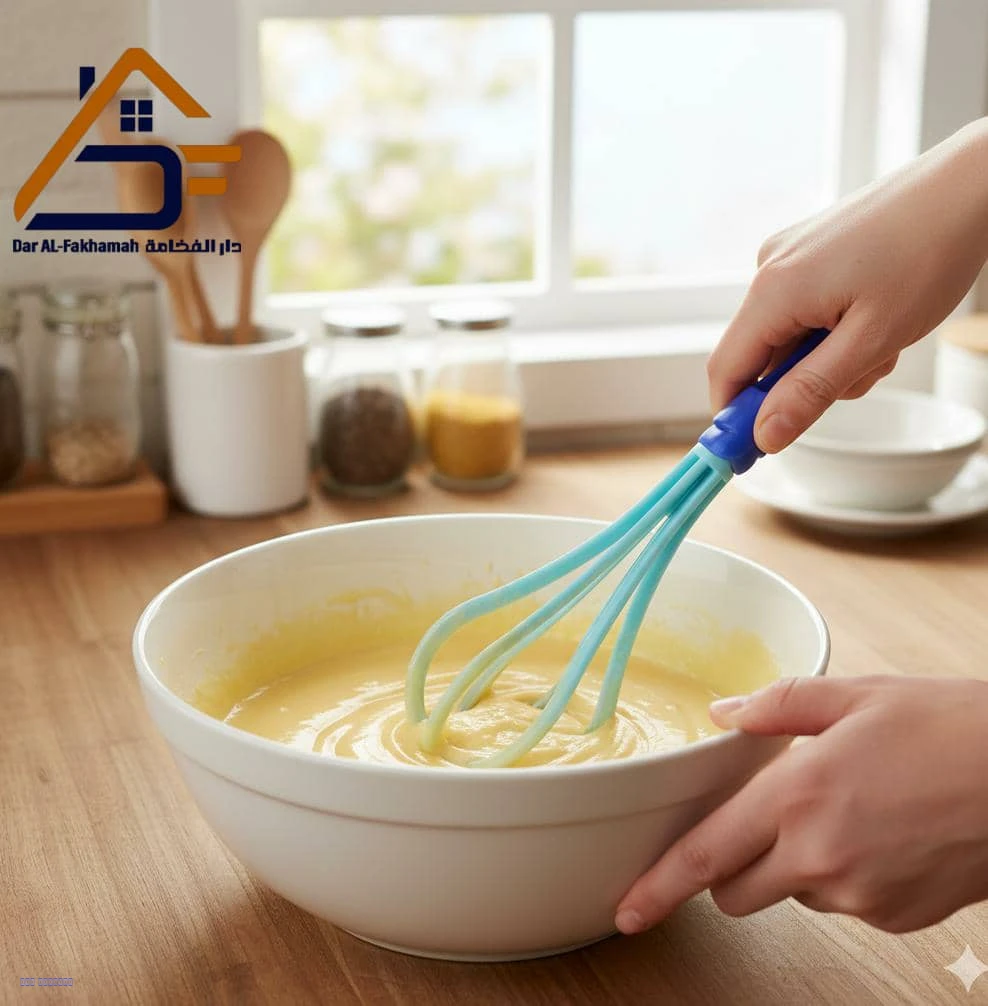 خفّاق بيض يدوي بلاستيك