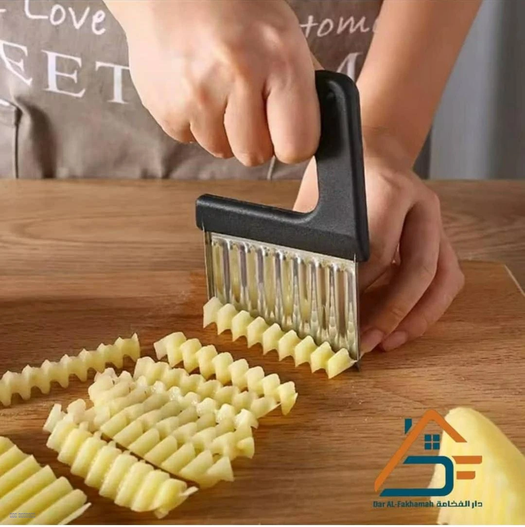 قطاعة شبس مموج بمقبض